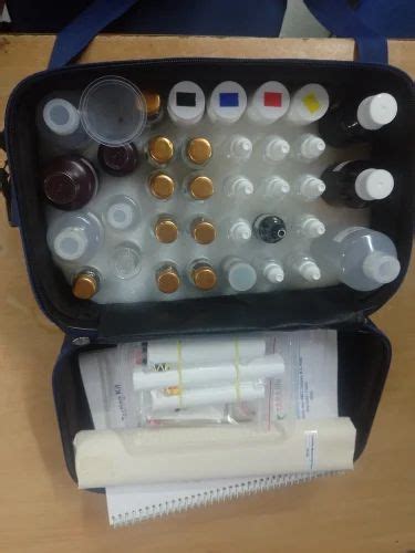 Portable Jal Tara 14 Parameter Standard Water Testing Kit Packaging