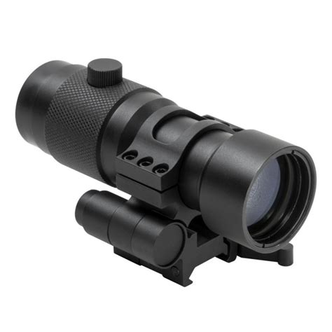 Ncstar 3X Red Dot Magnifier w/Flip to Side QR Mount