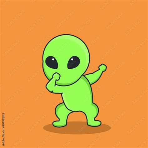 Astronaut Universe Sky Stars Space Ship World Galaxy Space Alien Planet Character Ufo Cartoon