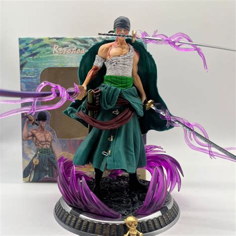 One Piece GK Small Size Bath Blood Sauron Three Knife Stunt Edition