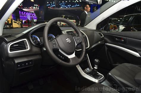 Suzuki SX4 S-Cross interior at the 2014 Paris Motor Show