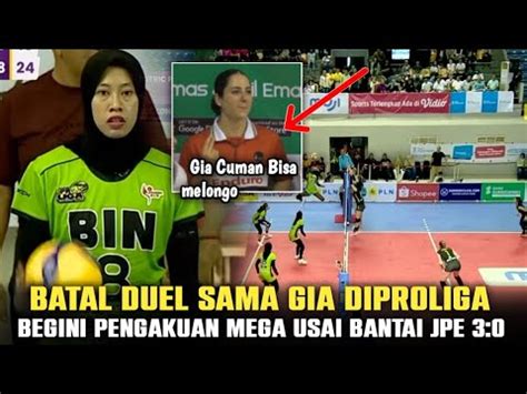 Pengakuan Mengejutkan Megawati Usai Batal Duel Sama Gia Laga Big