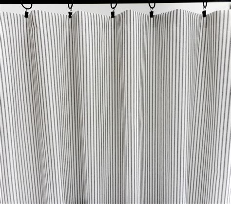 Black And White Stripe Window Curtain Classic Stripe Panels