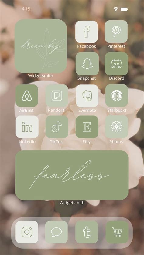 Ios Beige Aesthetic App Icons Pack