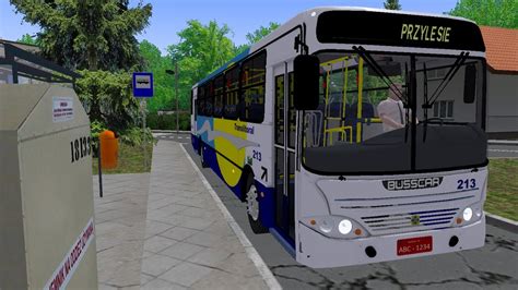 OMSI 2 Busscar Urbanuss Scania F94 Mapa Pomorze Cockpit Águia