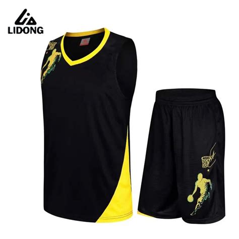 2018 New Men Basketball Jersey Sets Uniforms kits Adult Sports clothing ...