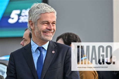 Inauguration Of Symbio Factory Lyon Laurent Wauquiez President Of