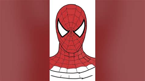 كيفية رسم سبايدر مان ⁉️🕷️🕸️🤔🧐 Haw To Drawin Spider Man Step By Step