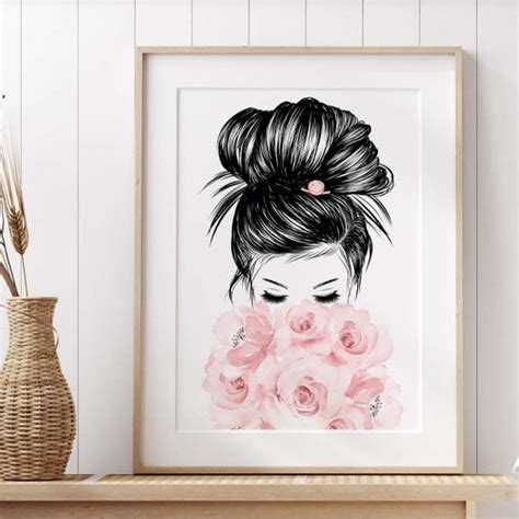 Teenage Girl Wall Art Fashion Wall Art Designer Print Etsy Australia