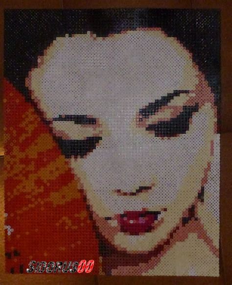 Geisha Perler Beads Hama By Sidorus H Cm L Cm Perles Hama