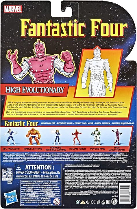 Marvel Hasbro Legends Series Retro Fantastic Four High Evolutionary