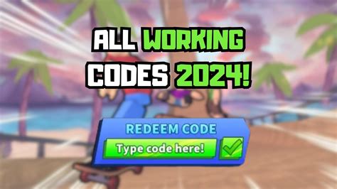 NEW ALL WORKING CODES SKATEBOARD OBBY IN 2024 ROBLOX SKATEBOARD OBBY