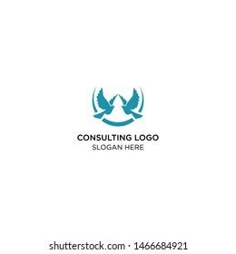 Bird Consulting Logo Templates Stock Vector (Royalty Free) 1466684921 ...