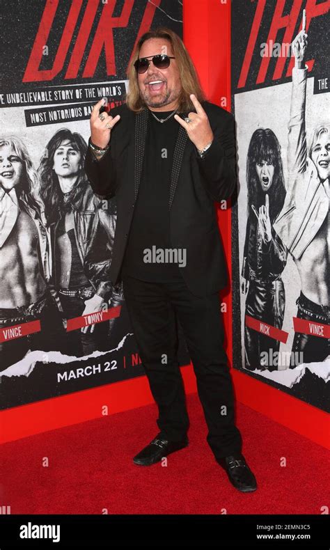 Vince Neil. The Premiere Of Netflix's "The Dirt" held at The Wolf ...