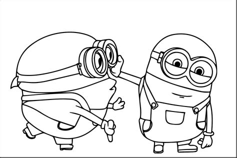 Desenhos De Minion De Meu Malvado Favorito 4 Para Colorir E Imprimir