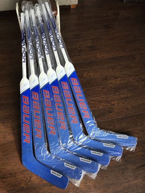 Pack Pro Stock Bauer Vapor Hyperlite Goalie Sticks Sidelineswap