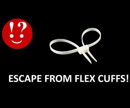 Escape From Flex Cuffs - Instructables