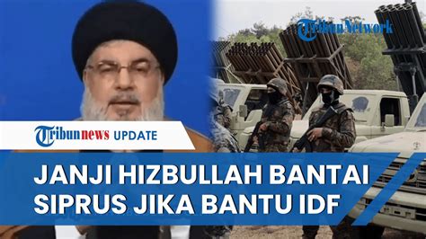 Pertama Kalinya Bos Hizbullah Seret Siprus Dalam Perang Gaza Bakal