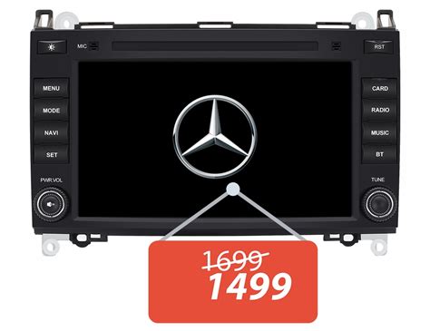 RADIO NAWIGACJA ANDROID MERCEDES W169 W245 VITO VIANO SPRINTER CRAFTER