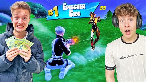 300€ Für Epischen Sieg In Fortnite 💶😳 Mit Echtso 😱 Youtube