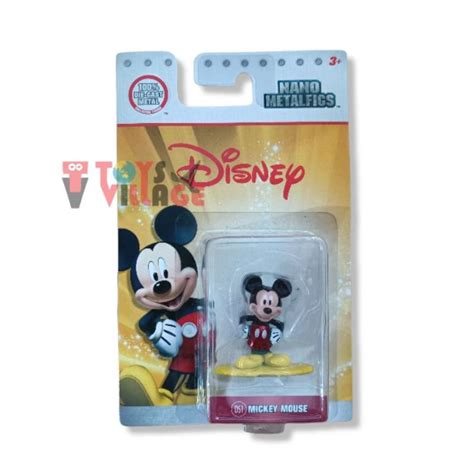 Jada Nano Metalfigs Ds Mickey Mouse Disney Action Figure Koleksi