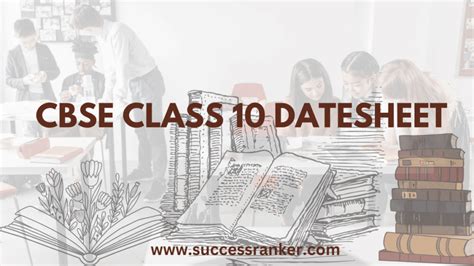 Cbse Class 10 Date Sheet 2024 Check 10th Timetable Here