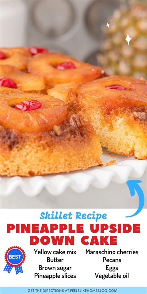 THE BEST SKILLET PINEAPPLE UPSIDE DOWN CAKE RECIPE Video In 2024