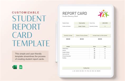 Deped Report Card Template Excel