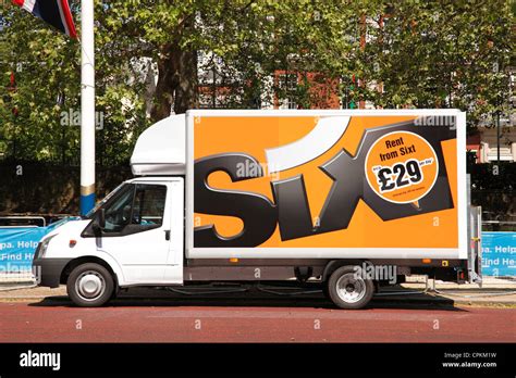 A Sixt Van Hire Vehicle Stock Photo Alamy