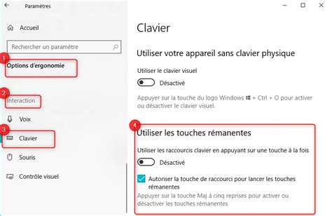 Comment Activer Les Raccourcis Clavier Sur Windows Winxptalk