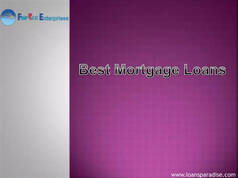 Ppt Mortgage Loans Powerpoint Presentation Free Download Id8097989