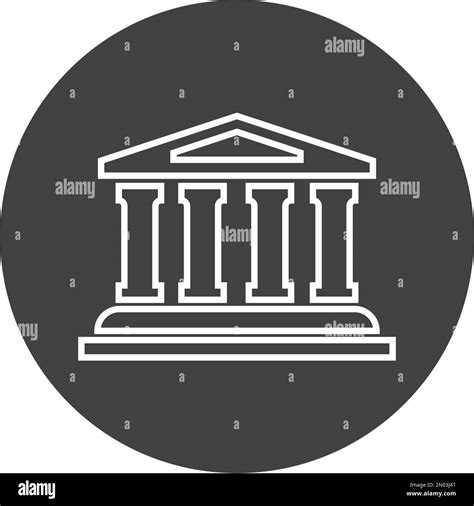 Column Logo Vector Template Design Illustration Stock Vector Image