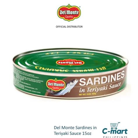 On Handteriyaki Sauce Del Monte Sardines In Teriyaki Sauce 15oz