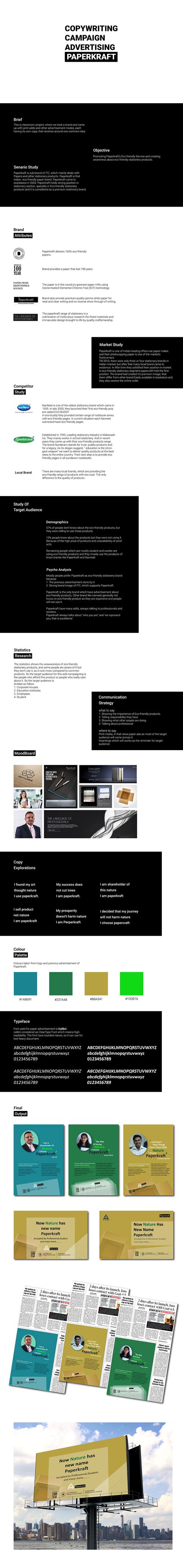 Copy-writing and Campaign Advertising on Behance