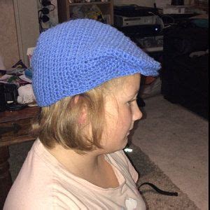 Newsboy Hat Crochet Pattern Seamus Scally Cap Adult Sizes Etsy