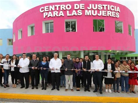 Inaugura Mvc El Centro De Justicia Para Las Mujeres