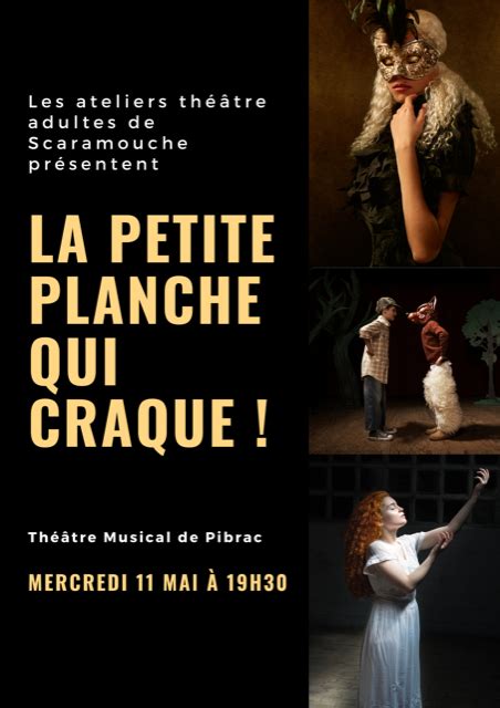 Théâtre Musical de Pibrac Scaramouche Adultes