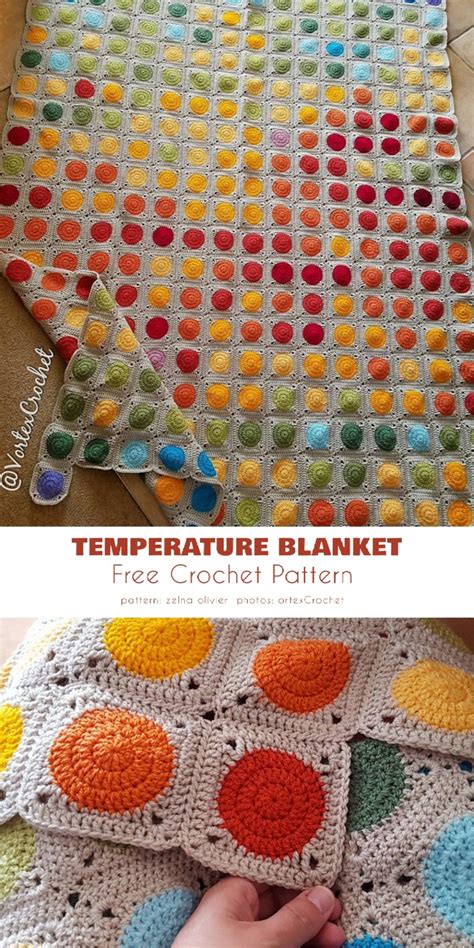 Of The Most Unique Temperature Blanket Free Crochet Patterns Your