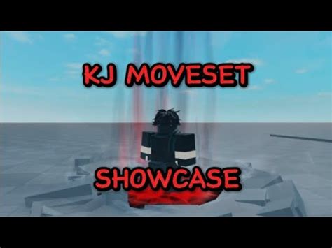 Kj Moveset Showcase Not Strongest Battlegrounds Roblox Youtube