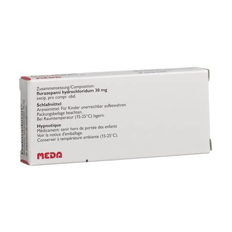 DALMADORM Cpr Pell 30 Mg Blist 10 Pce Commander En Ligne