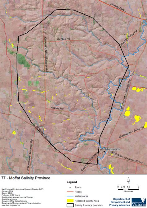 Salinity Province 77 Moffat Vro Agriculture Victoria