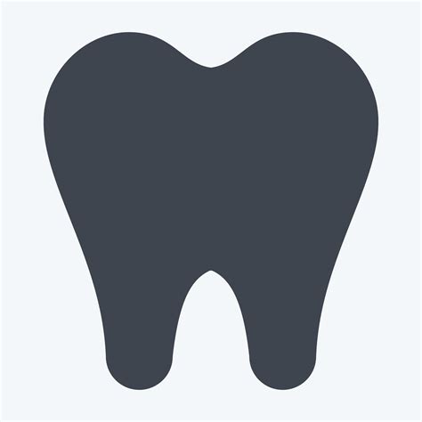 Icono Dentista Relacionado A Dental S Mbolo Glifo Estilo Sencillo