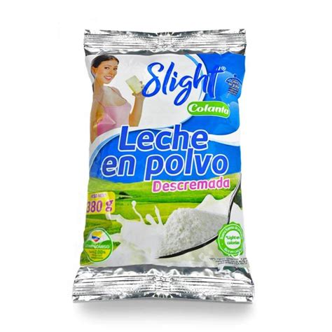 Leche En Polvo Colanta Slight Descremada X 380gr La Vaquita