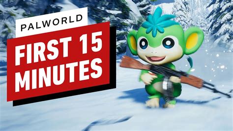 Palworld: The First 15 Minutes of Gameplay - YouTube