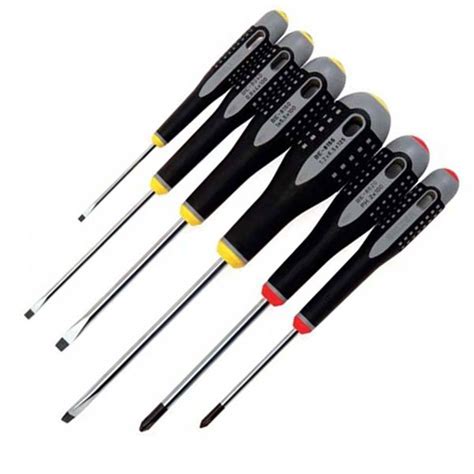 Bahco Ergo Slotted Phillips Screwdriver Set 6 Pce For Sale Online Mektronics