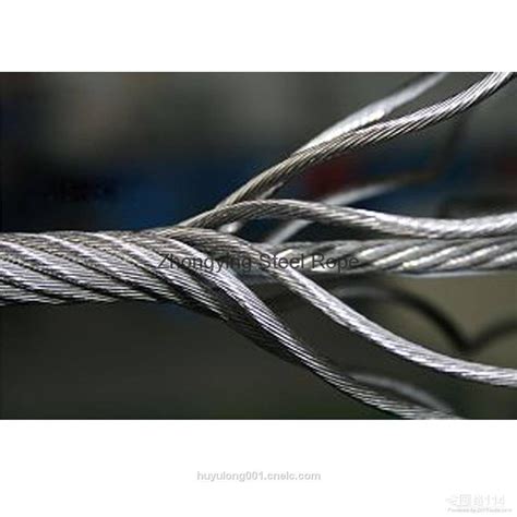 Steel Wire Rope（ungalvanized And Galvanized） 6 7 Fc 6 9w Iwr Nantong Zhongying Steel Rope