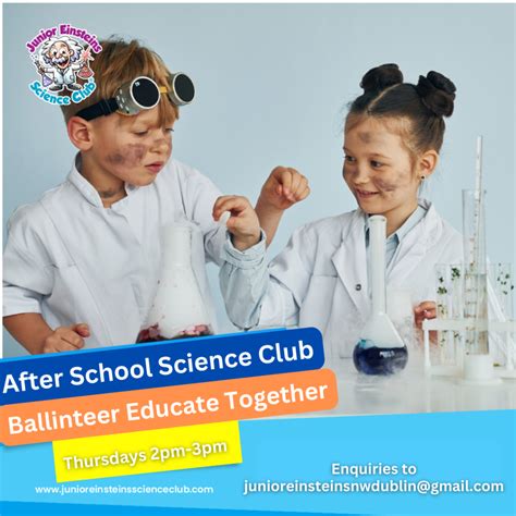 Ballinteer Educate Together Ns After School Science Club Term 2