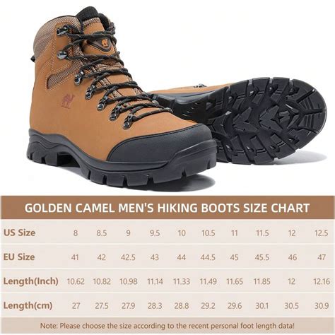 CAMEL CROWN Bottes de randonnée pour hommes bottes de trek outdoor et