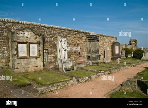 dh St Andrews cathedral ST ANDREWS FIFE St Andrews graveyard tombstones ...