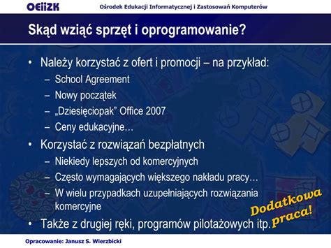 PPT Przygotowanie Szkolnej Infrastruktury PowerPoint Presentation